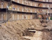 Breda ondersteboven (8) vestingmuren onder de Koepelgevangenis