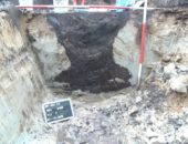 Opgraving bij voormalig St. Lucia