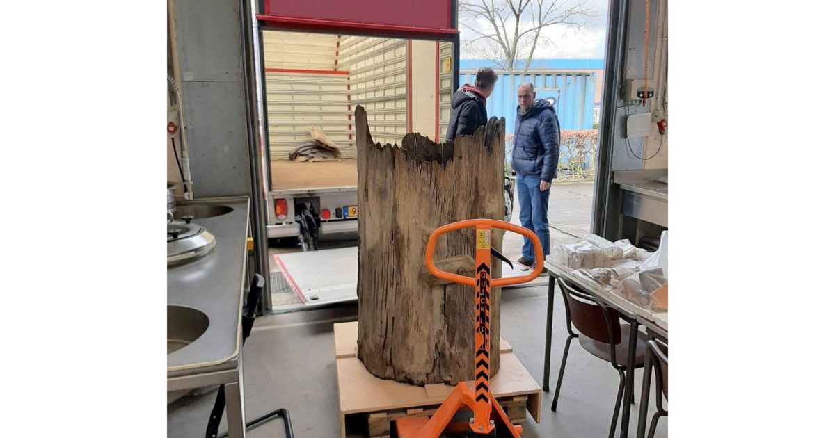 Een waterput met waterschade - Erfgoedweb Breda